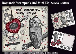 Romantic Steampunk Owl Mk