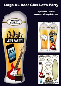 Large Dl Beer Stem Let's Party Sbs