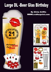 Large Dl Beer Stem Birthday Mk