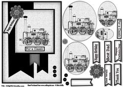Antique Locomotive Py