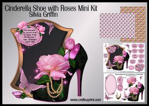 Cinderella Shoe with Roses Mk