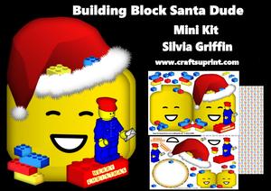 Building Block Santa Dude Mk