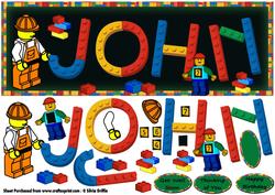 Building Block Large Dl Name: John