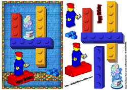 Building Block 4th Boy Birthday Qs