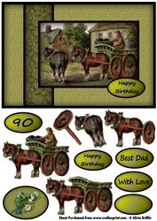 Horse and Buggy on the Farm Sbs
