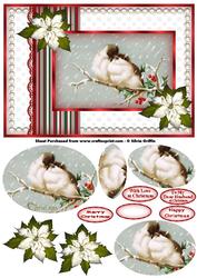 Christmas Love Birds Pyramid