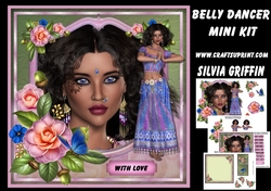 Stunning Belly dancer Mini Kit