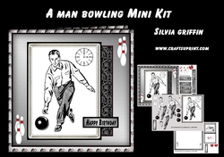 A Man Bowling Mini Kit
