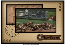 Horse Racing A4