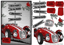 Old Fashion Racing Car QS