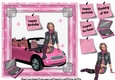 Teen Girl with Pink Car