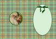 Vintage Santa with Little Girl Is