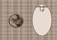 Sepia Colored Santa and Little Girl Is