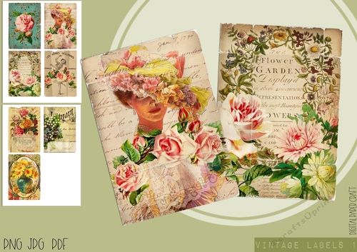 VINTAGE LABELS 1