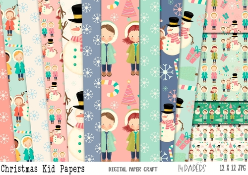 CHRISTMAS KIDS PAPERS