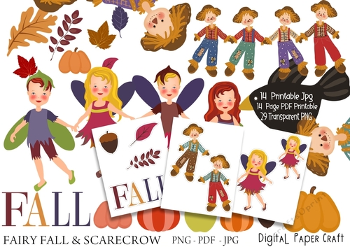 Fairies Fall and Scarecrows