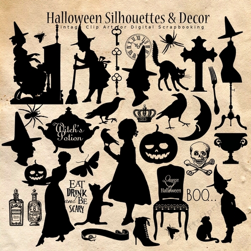 Halloween Silhouettes 