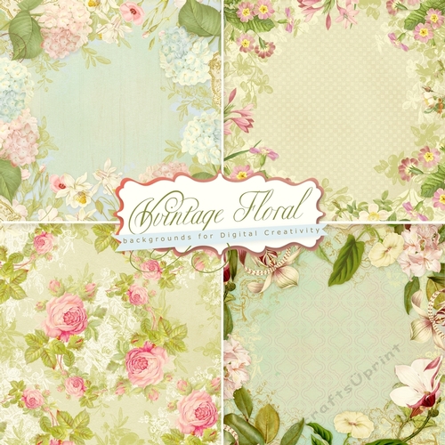 Vintage Floral Backgrounds