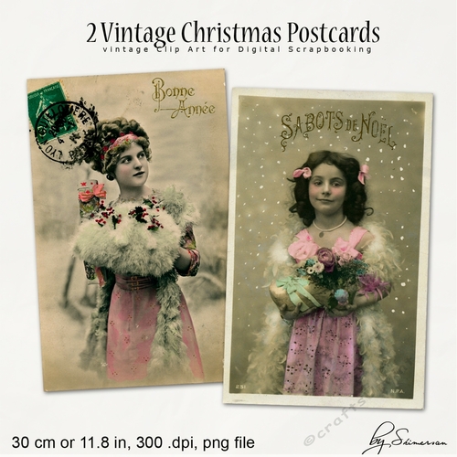 Vintage Christmas  Postcards