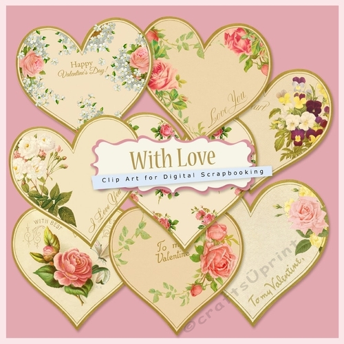 With Love - Scrap Kit