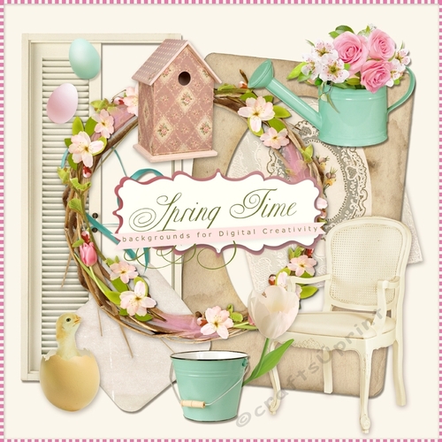 Spring Time - Kit of Clip Art