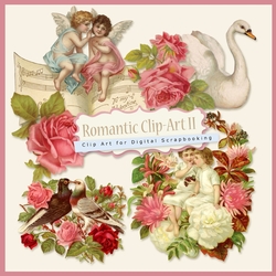 Vintage Style Romantic Clip-Art II