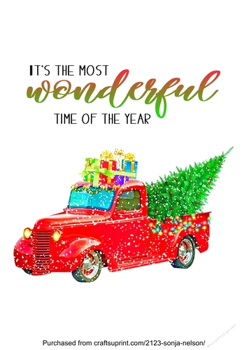 Printable Wall Decor 8x10 Its the most wonderful time of the year