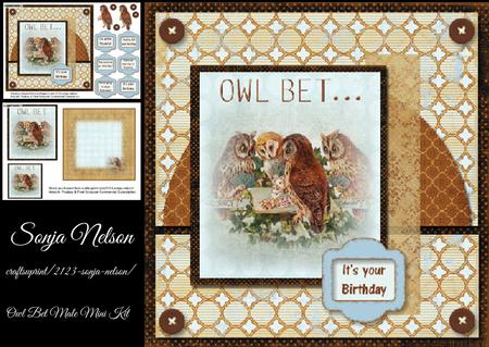 Owl Bet Male Masculine Manly All Occasion