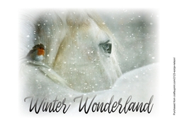 Printable Wall Decor 8 x10 Winter Wonderland