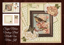 Vintage Bird Multi Use Mini Kit