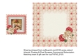 Framed Food and Floral Quick Card Sheet Insert and Gift Tag