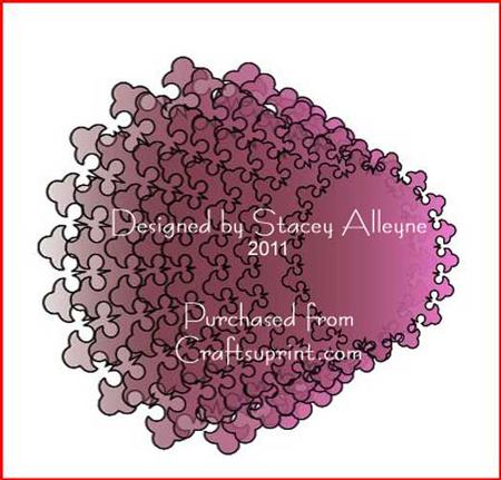 Colonial Fleur Oval Nestie 1 - Sil