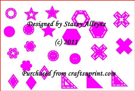 Quilt a Card Appliques No 1