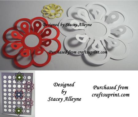 Poppin 3D Flowers Set 1 - Sil