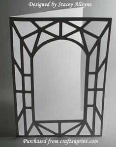 Stained Glass Window Card