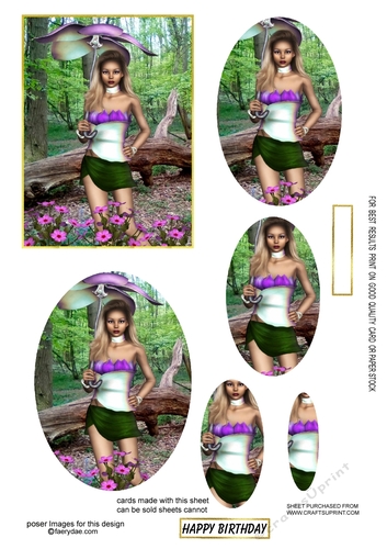 if you go down into the woods today ( oval pyramage )