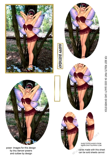 if you go down to the woods today 2 (oval pyramage)