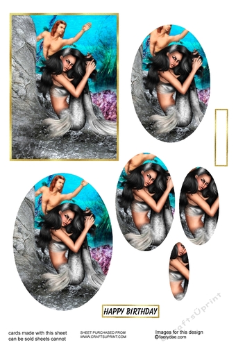 even mermaids do it 2 ( oval pyramage )