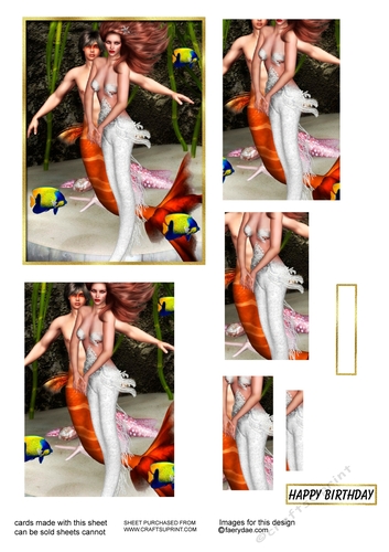 Even mermaids do it 3 ( oblong pyramage )