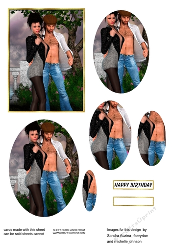 Flaunt it 2 ( oval pyramage )