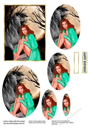 Sweet Happiness 2oval  pyramage