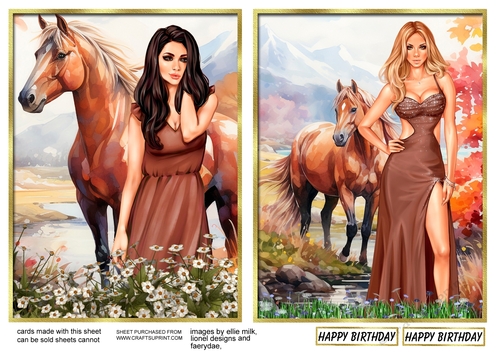 Wild horses 1 and 2 
