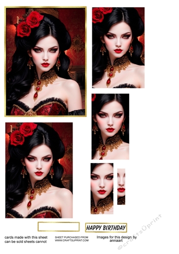 Lady vampire 2 oblong pyramage