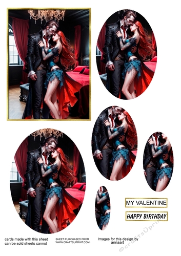 Dangerous love 1 oval pyramage