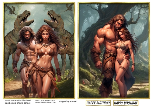 Rock with the caveman 1 and 2