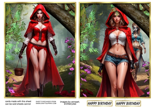 Sexy Miss Riding Hood