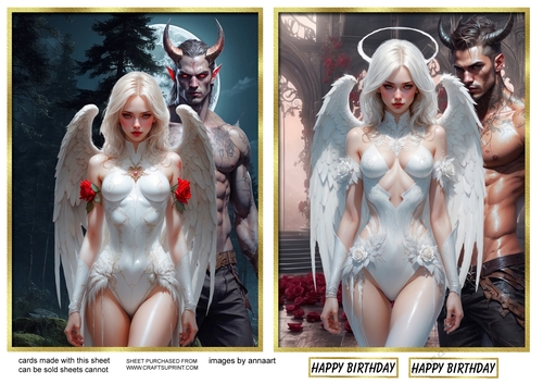 Angels and demons 3 and 4 toppers