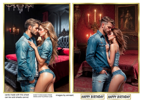 Young love 1 and 2 toppers