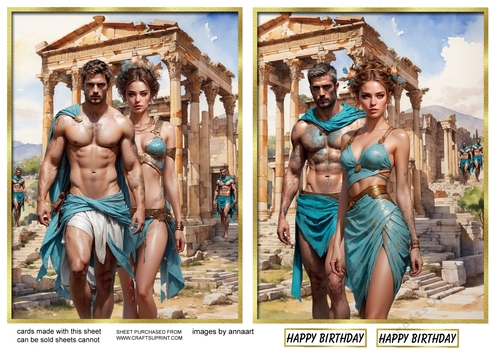 Roman 1 and 2 toppers