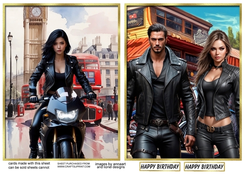 Hot bikers 1 toppers